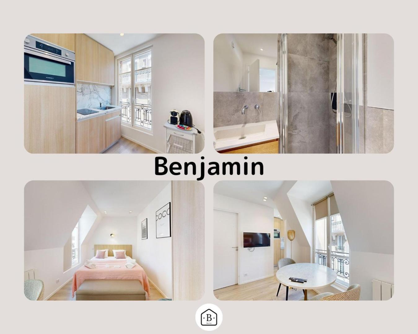 162 Suite Benjamin - Superbe Appartement A Paris Extérieur photo